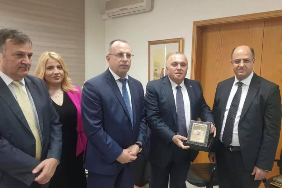 LBBC organized the visit of his excellency the Bulgarian minister of agriculture to Lebanon