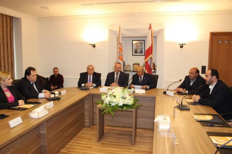 LBBC organized the visit of his excellency the Bulgarian minister of agriculture to Lebanon