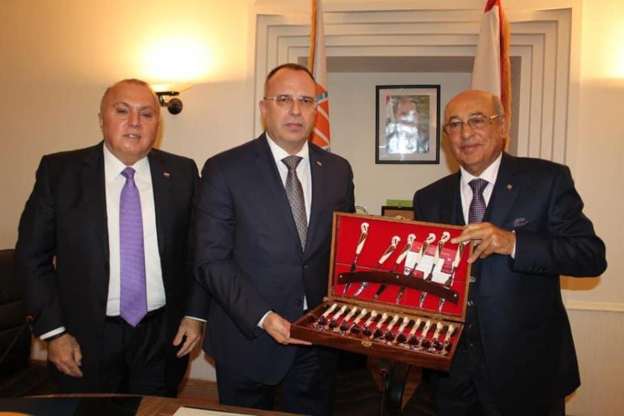 LBBC organized the visit of his excellency the Bulgarian minister of agriculture to Lebanon