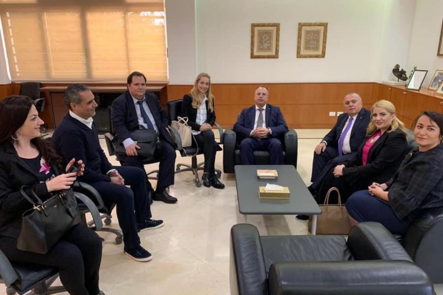 LBBC organized the visit of his excellency the Bulgarian minister of agriculture to Lebanon