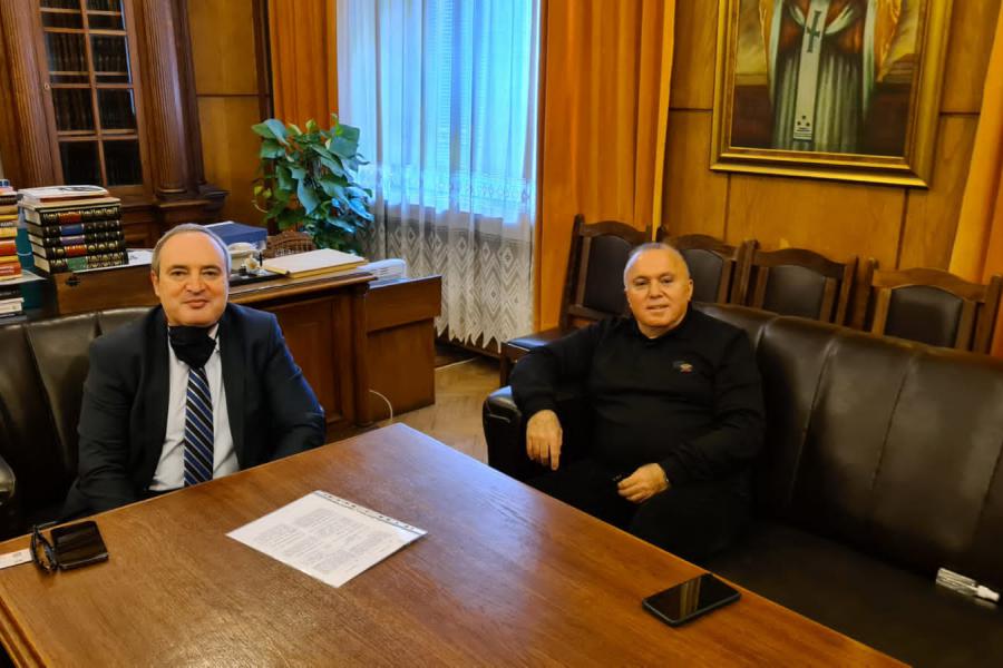 Meeting with Rector of Sofia University Prof. ANASTAS GERDJIKOV